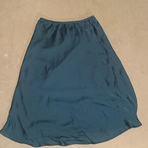 Sienna Sky Deep Blue A-Line Skirt